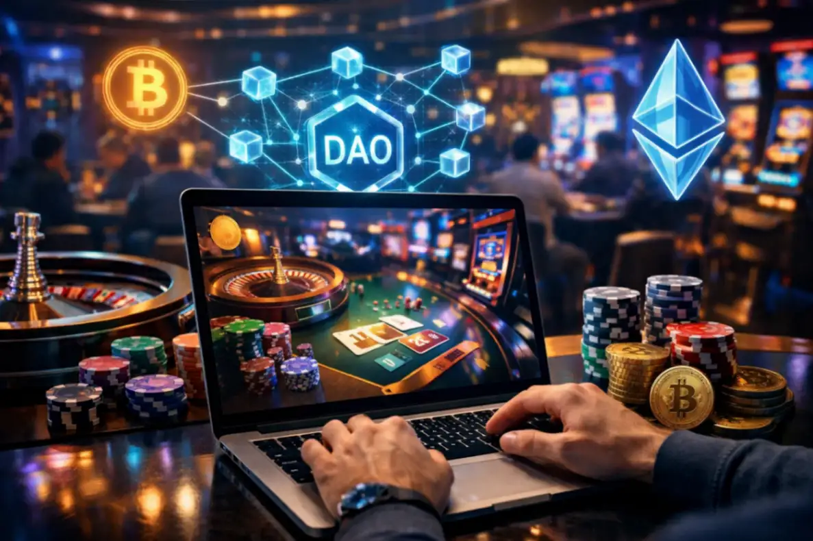 DAO e Cassinos Blockchain Descentralizados